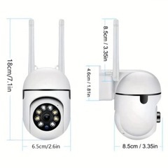 【4個セット】WiFi 防犯カメラ セキュリティカメラ 赤外線ナイトビジョン 2 の画像