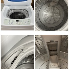 R353 ☀️ Haier 洗濯機（洗濯4.2㎏) 19年製 JW-K42M ⭐ 動作確認済 ⭐ クリーニング済の画像