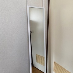 ニトリ　ドア掛けミラー　高さ120cmの画像