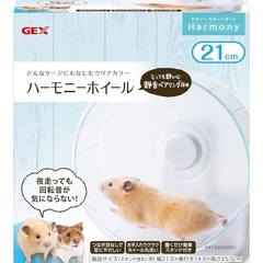 ハムスター　ホイール21cm  & 　陶器のハウス　セットの画像