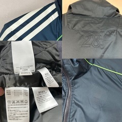 adidas Climaproof ベンチコート　Lサイズ　ねいびーネイビーの画像