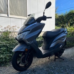 バーグマン125 低走行車　スズキの画像