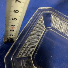 ガラス製の皿5枚セットの画像