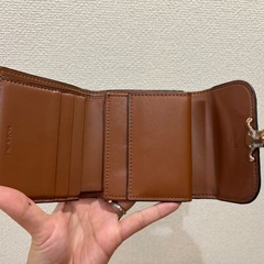 CELINE セリーヌ マカダム トリオンフ 総柄 三つ折り財布の画像