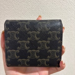 CELINE セリーヌ マカダム トリオンフ 総柄 三つ折り財布の画像