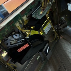 パチスロ実機 大都技研 4号機 初代 押忍!番長 ドアキー、設定キー付き スロット台の画像