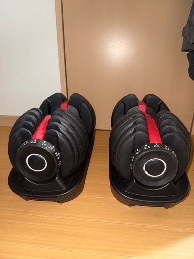 可変式ダンベル 24kg×2 極美品
