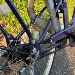 電動自転車 suisui 26インチ パープル カイホウジャパンの画像
