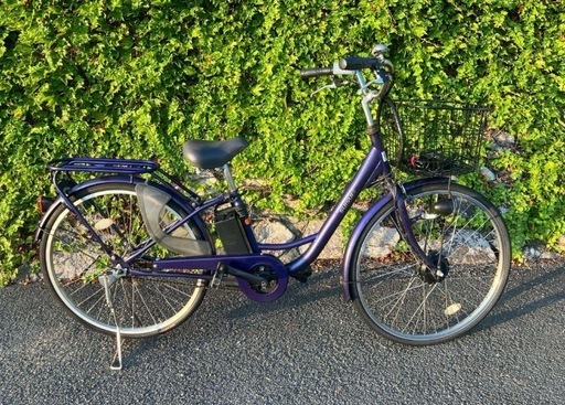 電動自転車 suisui 26インチ パープル カイホウジャパン＜愛媛県松山市＞