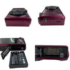 186000 ジャンク品 CASIO カシオ EXILIM 12.5x  EX-H30  レッド [250901HM130235]の画像