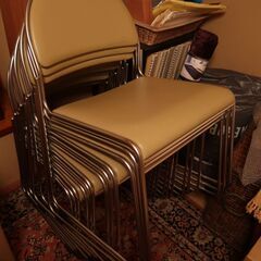 スタッキングチェア　12脚（重複出品）の画像