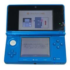 186000 現状品 Nintendo 任天堂 ニンテンドウ ニンテンドー3DS CTR-001  ブルー [250808HM270027]の画像
