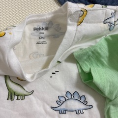 0〜12Mベビー服・帽子３，スタイ3おまとめの画像
