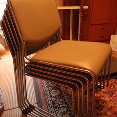 スタッキングチェア 5脚の画像