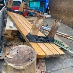 木製ベンチ　10/10引取り来れる方！の画像