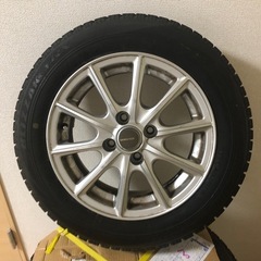 スタッドレスタイヤ　　アルミホイール　4本　セット 165/65R14        の画像