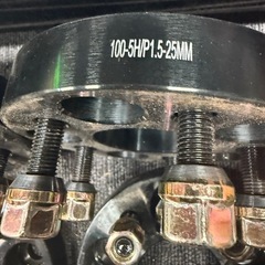 100ピッチ ワイトレ 5H  25mm 2個の画像