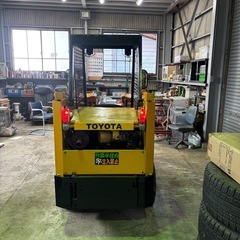 トヨタ ジョブサン SDK4 トタイヤショベル★トヨタスキッドローダー 4WD 100ｋｍまで送料は無料★ディーゼル エンジンの画像