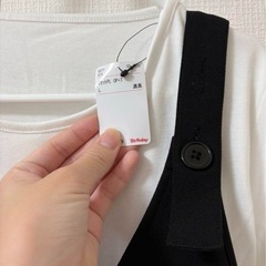 POLO ロゴ刺繍 マタニティキャミワンピースセットの画像