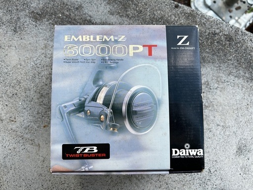 釣り具　リール　Daiwaエンブレムz6000ptPT
