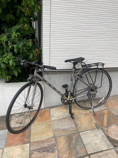 【即乗り可】MARIN クロスバイク　自転車　グレー
