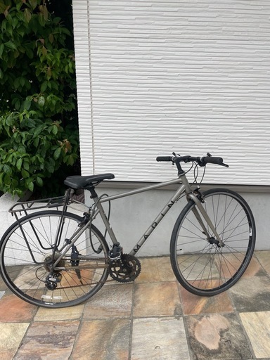 【即乗り可】MARIN クロスバイク　自転車　グレー