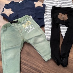 80サイズ　ブリーズ　セットアップ　GAP 2点の画像