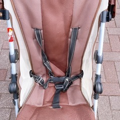 茶色 Richell リッチェル ベビーカー バギー②の画像
