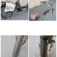 {受付中}🔴⭐️超特価⭐🔴電動自転車 ブリヂストン 20インチ 子供乗せ 中古 092903の画像