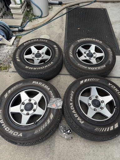 ハイエース用タイヤホイールセット215/65R16 タイヤ使用可