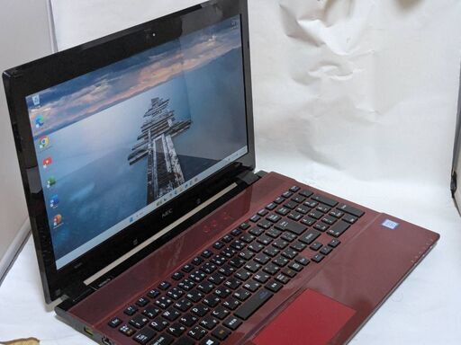 ?NEC?Lavie?NS700GAR?高機能美品赤?i7?SSD?WIN11?Office2021?25H2適用