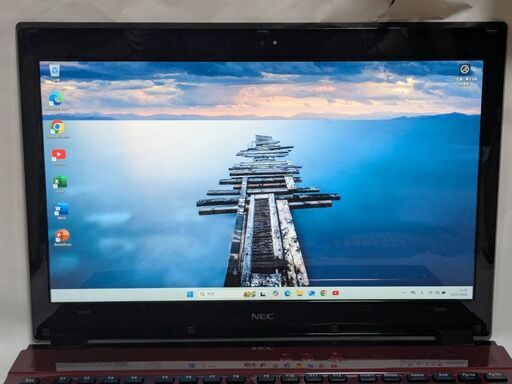 ?NEC?Lavie?NS700GAR?高機能美品赤?i7?SSD?WIN11?Office2021?25H2適用