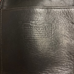 【希少】オールドcoach ブラックの画像