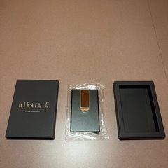 Hikaru.G&Zepirion　カードホルダー件マネークリップ　セットの画像