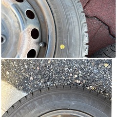 165/70r14WM03スタッドレスタイヤ４本セット　の画像