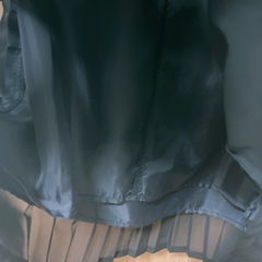 美品✨ノースリーブドレス パールネックワンピース プリーツの画像