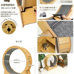 キャットホイール　猫用回転台の画像