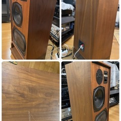 イギリス製KEFモニタースピーカーmodel104abの画像