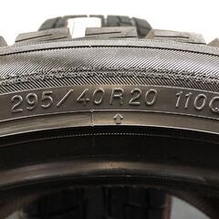 【新品】YOKOHAMA GEOLANDAR i/T-S 295/40R20 110Q 20インチ スタッドレス 2本 22年製 ベンツ/GLC マセラティ/レヴァンテ等　(STY007)の画像