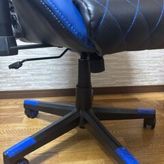 EX RACING ゲーミングチェア　ブルーの画像