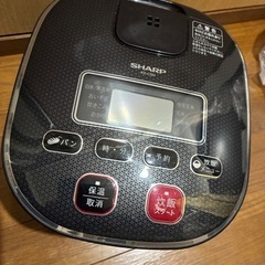 シャープ炊飯器3合の画像