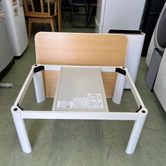  【リサイクルショップ ピカソ 小松原】🧺✨ニトリ製 こたつテーブル【ジュリィG 8060 WH】✨🧺★9230★の画像