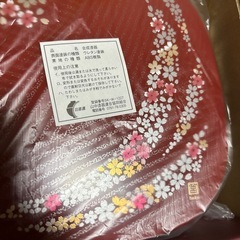 新品未使用♥︎山中漆器風くつわ2段オードブル御重の画像