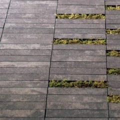 ボーダー材、レンガの画像