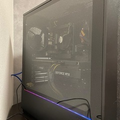 FRONTIERゲーミングパソコン/ギガクリスタ27インチモニター ゲーミングPC i7 RTX3070Tiギガクリスタ27インチモニターの画像