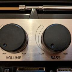 セール 美品 SANSUI ラジカセ SCR-B2 (RD) Bluetoothの画像