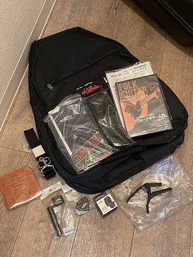 YAMAHA FS830 アコースティックギター / ソフトケース＆アクセサリー付 / 一部弦交換要 / 引き取り