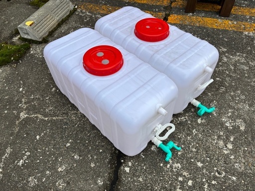 給水タンク　集水タンク　キッチンカータンク　80L 2個セット