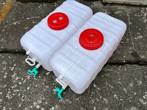 給水タンク　集水タンク　キッチンカータンク　80L 2個セット