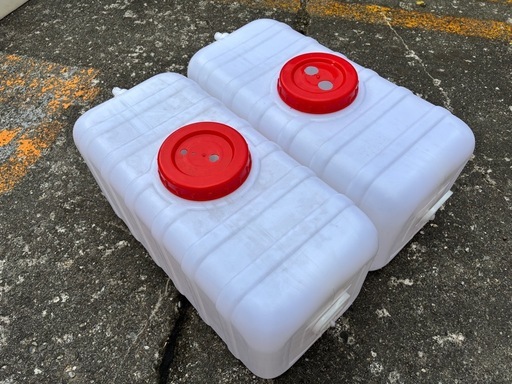 給水タンク　集水タンク　キッチンカータンク　80L 2個セット